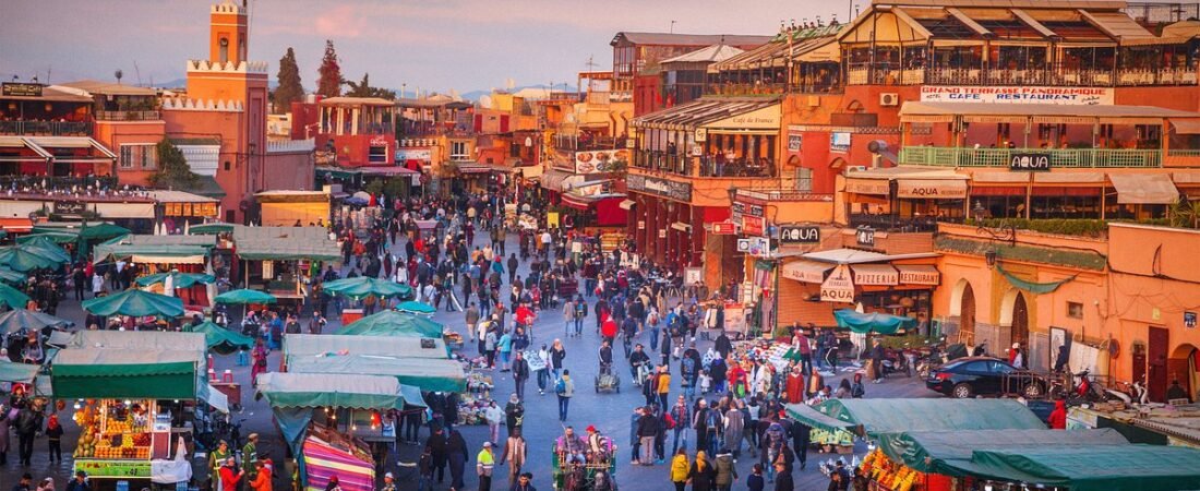 Marrakech in Morocco